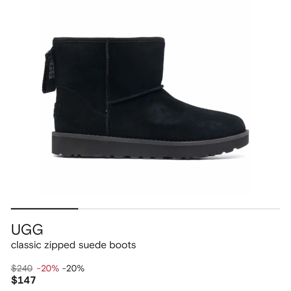 UGG Midnight Suede Ankle Boots